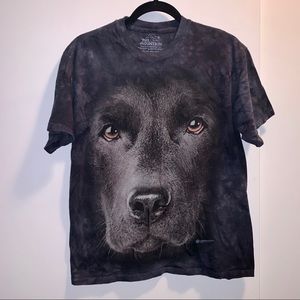 The Mountain Unisex Black Lab Tee Size M
